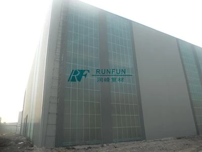 강철 구조 / 농업 지붕 공사에서 Runfeng FRP 시트의 장점